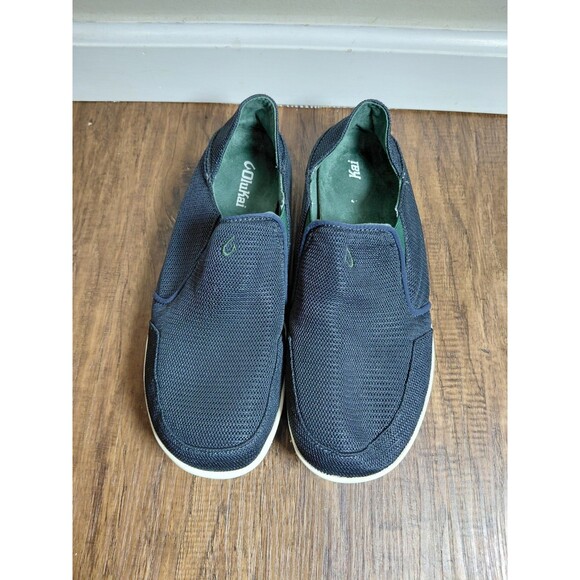 Olukai Blue Nohea Mesh Slip-On All Weather Loafer  Shoes Men Sz 10M main image 7